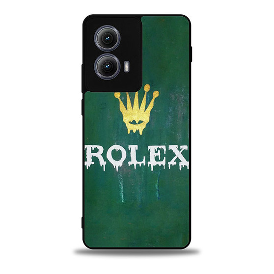 Rolex logo 3 Motorola Moto Edge Case