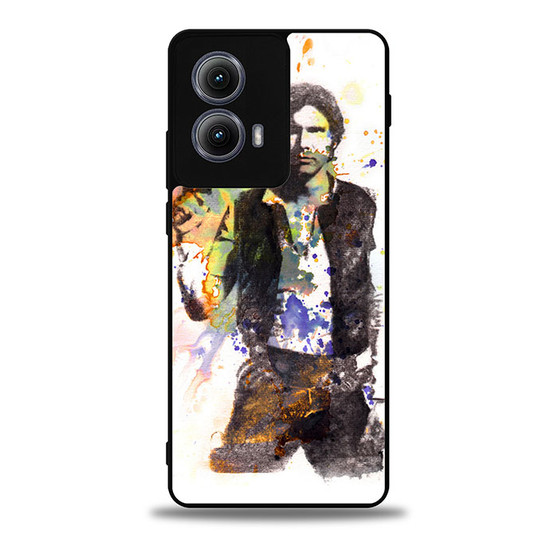 Star Wars Han Solo Art Motorola Moto Edge Case