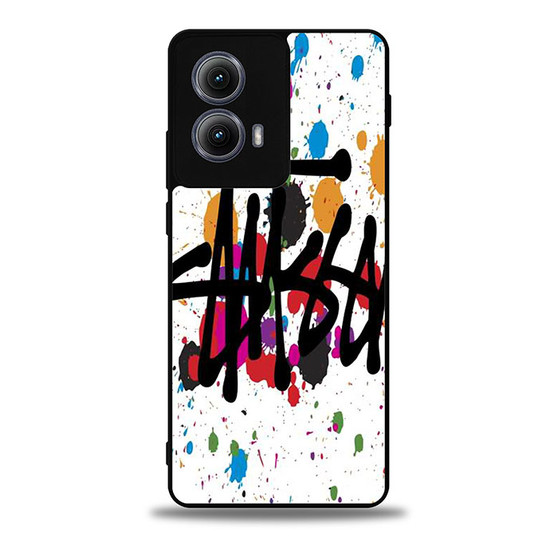 Stussy Art Motorola Moto Edge Case