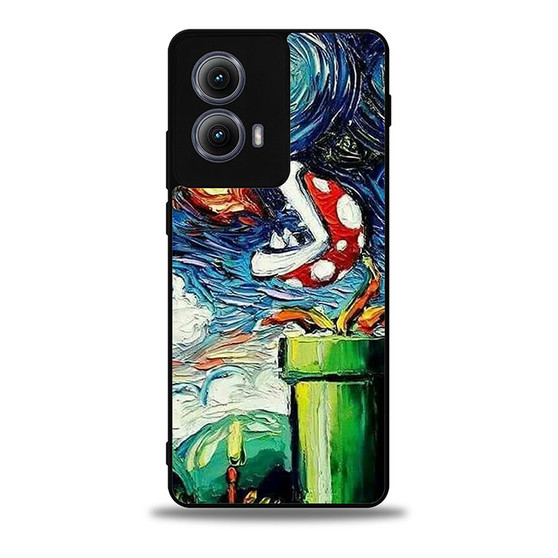 Super Mario art Motorola Moto Edge Case