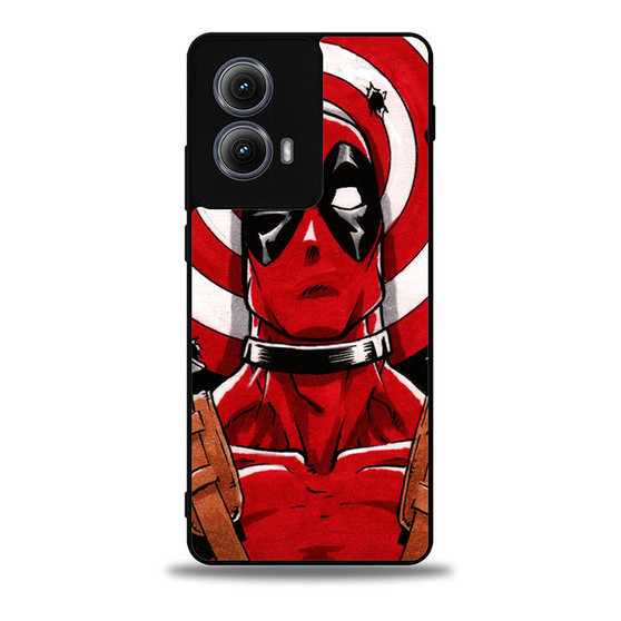 superhero marvel deadpool Motorola Moto Edge Case