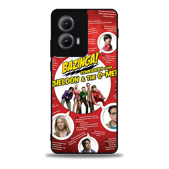 The Big Bang Theory 2 Motorola Moto Edge Case