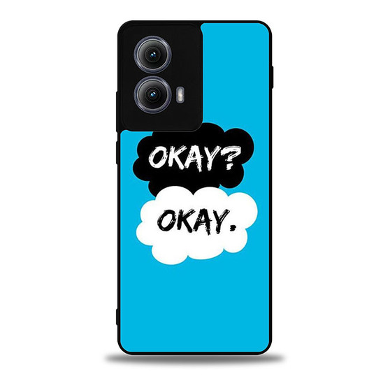 the fault in our stars Motorola Moto Edge Case