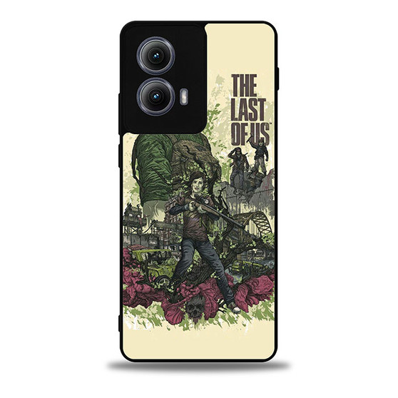 The Last of Us Cover Art Motorola Moto Edge Case