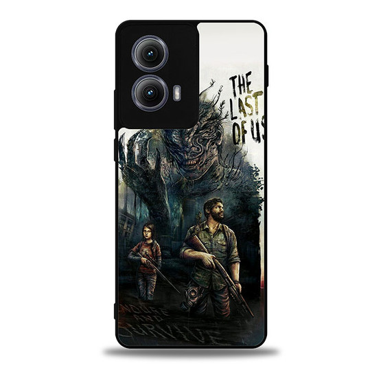 The Last of Us Joel & Ellie 1 Motorola Moto Edge Case