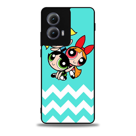 The Powerpuff Girls Chevron 1 Motorola Moto Edge Case