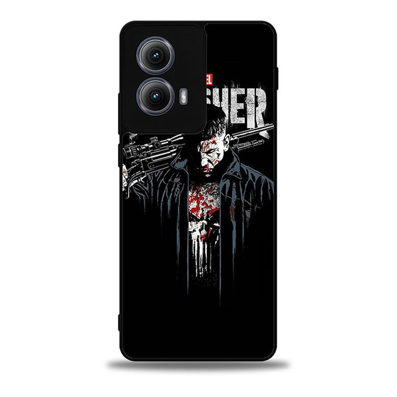 The Punisher Marvel Motorola Moto Edge Case