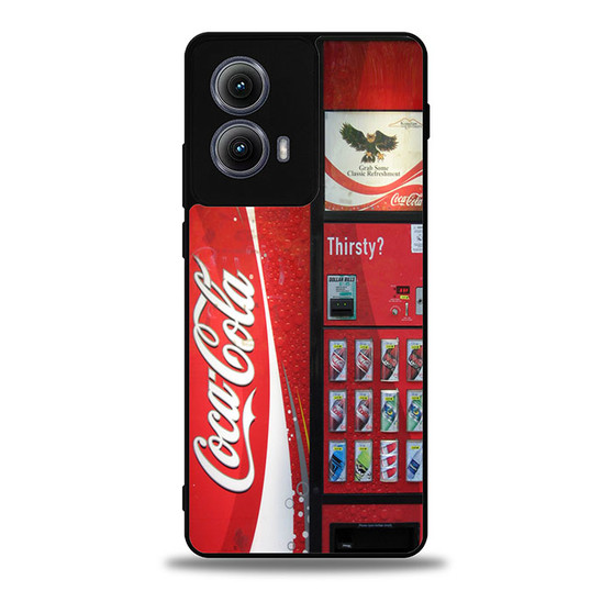 Vending Mechine Cocacola 1 Motorola Moto Edge Case