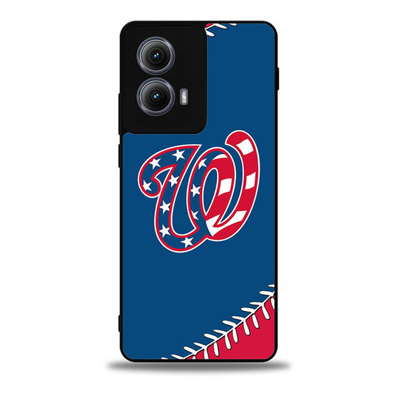 Washington Nationals 1 Motorola Moto Edge Case