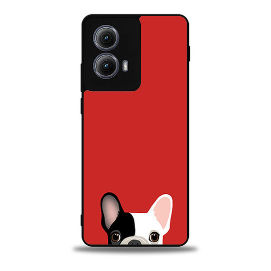Watching French Bulldog 2 Motorola Moto Edge Case