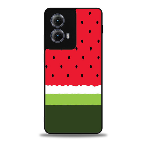watermelon pattern Motorola Moto Edge Case