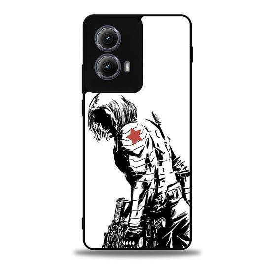 Winter Soldier artwork 1 Motorola Moto Edge Case