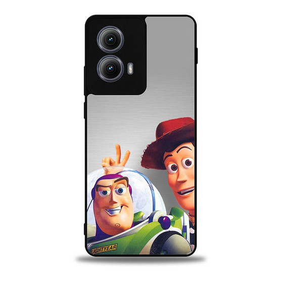 Woody And Buzz Lightyear toy story Motorola Moto Edge Case