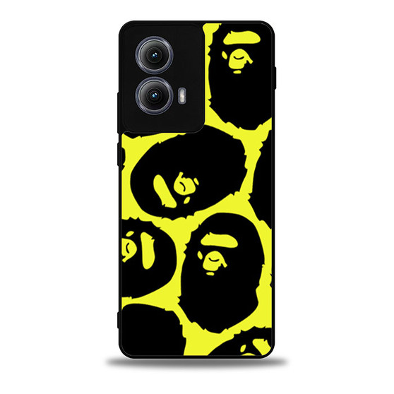 Yelow Bape Motorola Moto Edge Case