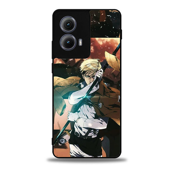 Attack on Titan Erwin Smith Motorola Moto Edge Case