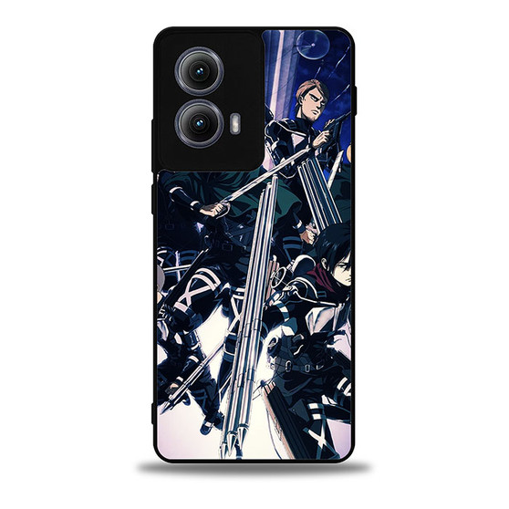 Attack on Titan Final Sesason Cover 1 Motorola Moto Edge Case