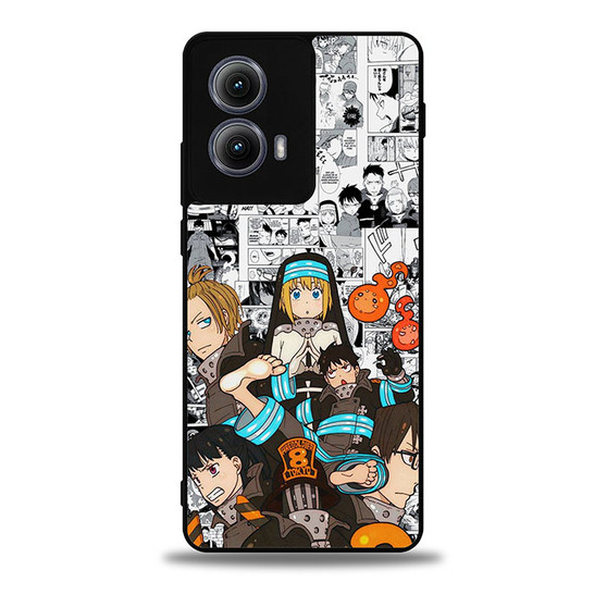 Fire Force in Comic Motorola Moto Edge Case