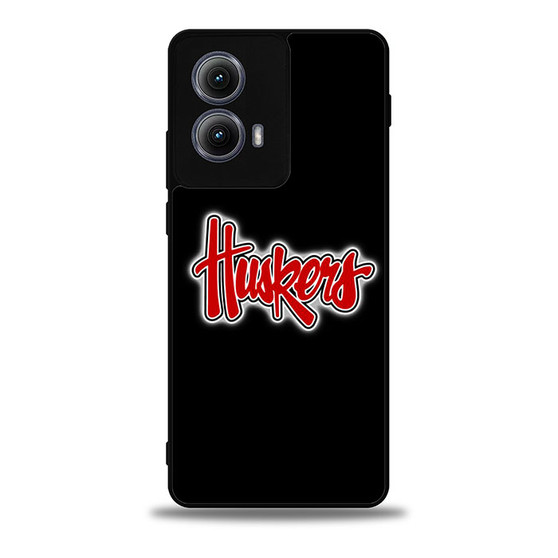 Huskers Motorola Moto Edge Case