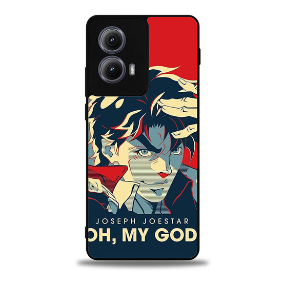 Jojo Bizzare Adventure Kujo Jotaro Joseph Joestar Motorola Moto Edge Case