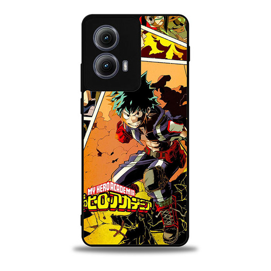 My hero Academia Deku act Motorola Moto Edge Case