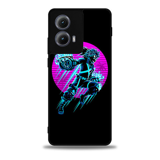 My Hero Academia Neon Art Motorola Moto Edge Case