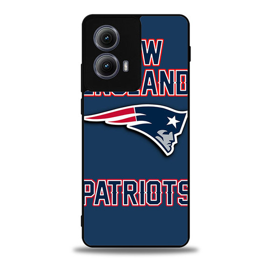 New England Patriots 3 Motorola Moto Edge Case