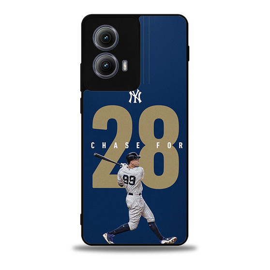 New York Yankees Chase For Motorola Moto Edge Case
