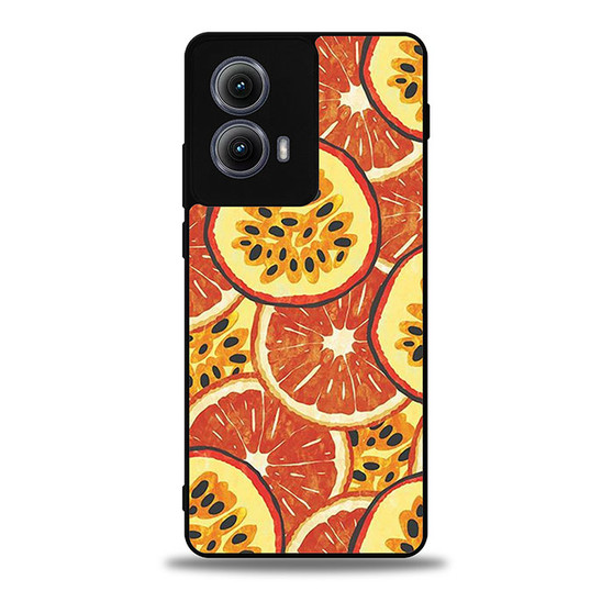 Orange in Art Motorola Moto Edge Case