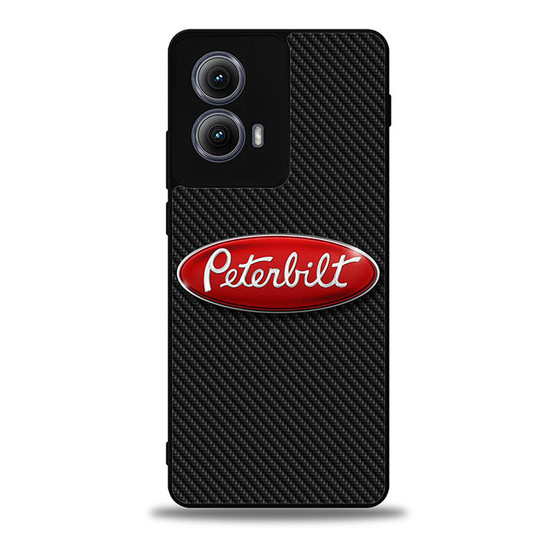 Peterbilt Carbon Motorola Moto Edge Case