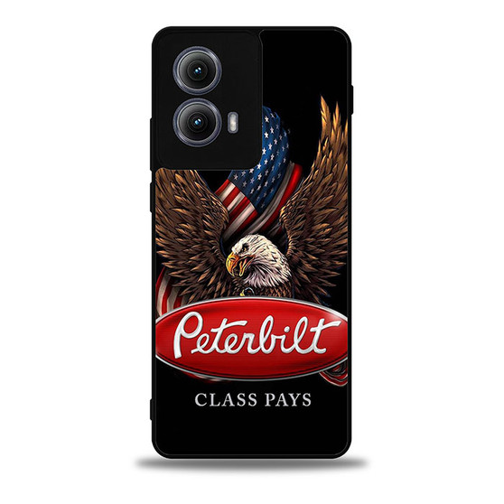Peterbilt Eagle flag Motorola Moto Edge Case