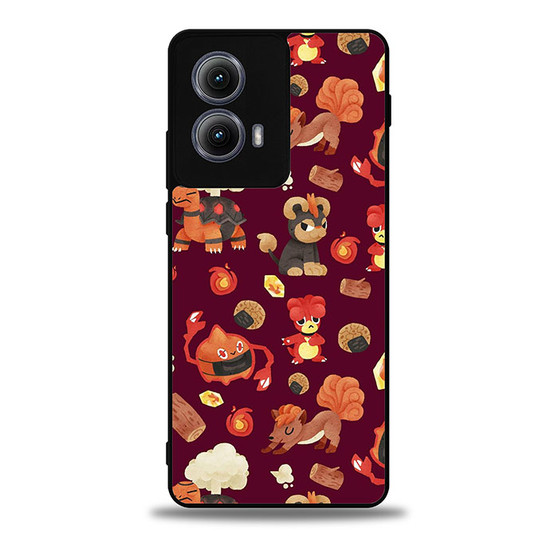 Pokemon Fire Motorola Moto Edge Case