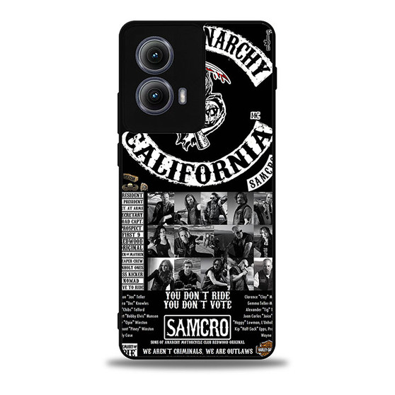 Sons of Anarchy 7 Motorola Moto Edge Case