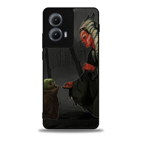 Star Wars Ahsoka and Grogu Motorola Moto Edge Case