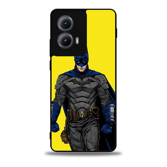 The Batman in Yellow Motorola Moto Edge Case