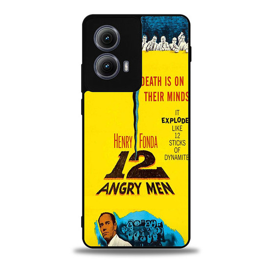 12 Angry Men Poster Motorola Moto Edge Case