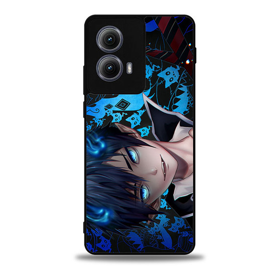 Blue Exorcist Motorola Moto Edge Case