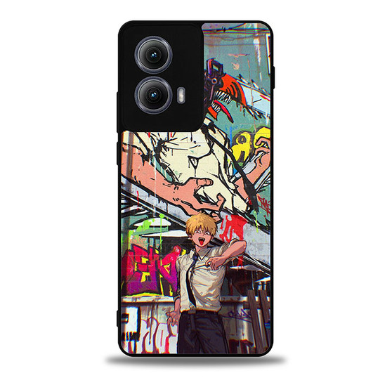 Denji in Gravity Motorola Moto Edge Case