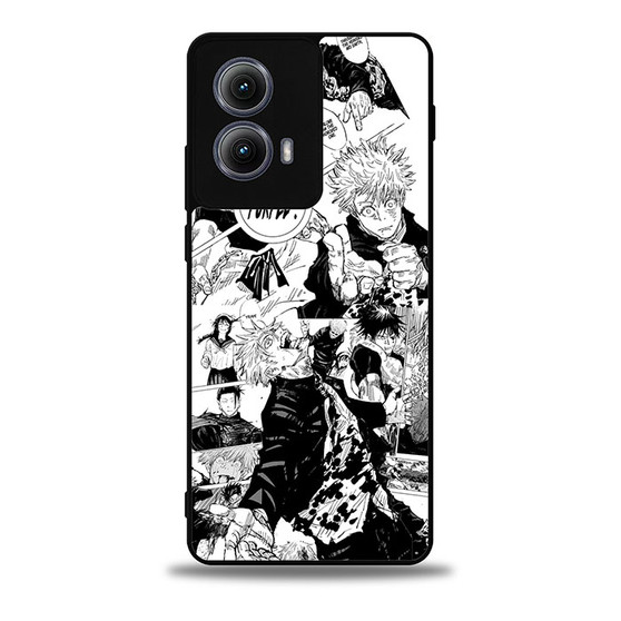 Jujutsu Kaisen Gojo Vs Toji Manga Motorola Moto Edge Case