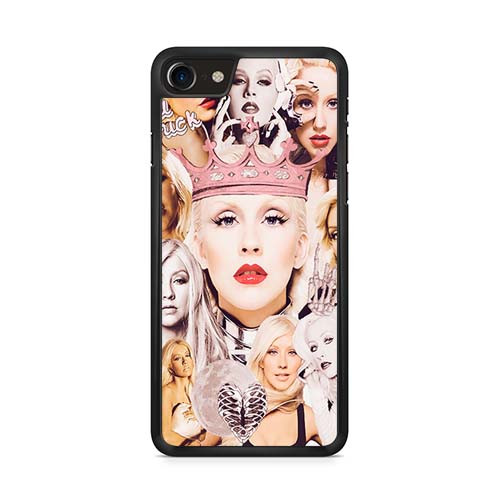 Christina Aguilera Collage iPhone 8 | iPhone 8 Plus Case
