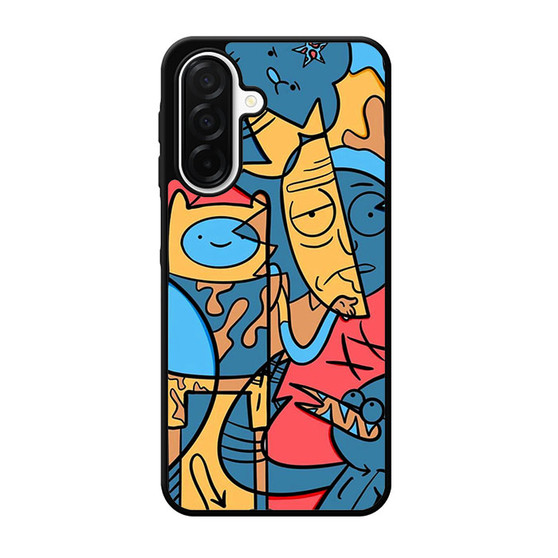 Adventure time rick and morty Samsung Galaxy A26 5G Case