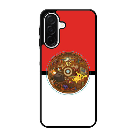 Pikachu inside pokeball Samsung Galaxy A26 5G Case