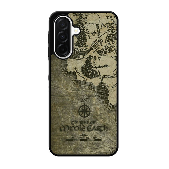 The lord of the rings middle earth map ASCK Samsung Galaxy A26 5G Case
