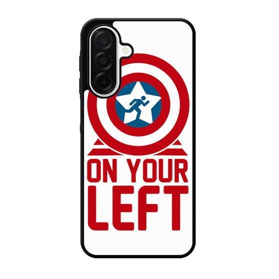 On your left captain america Samsung Galaxy A26 5G Case