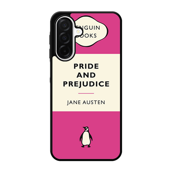 pride and prejudice penguin Book pink Samsung Galaxy A26 5G Case