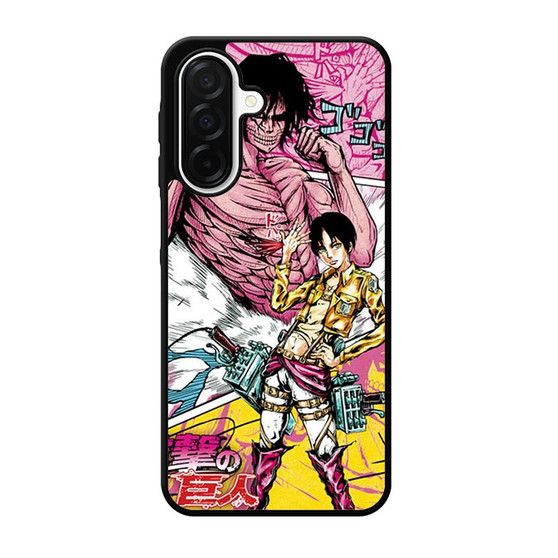 Attack on Titan Eren Yeager Jojo Style Samsung Galaxy A26 5G Case