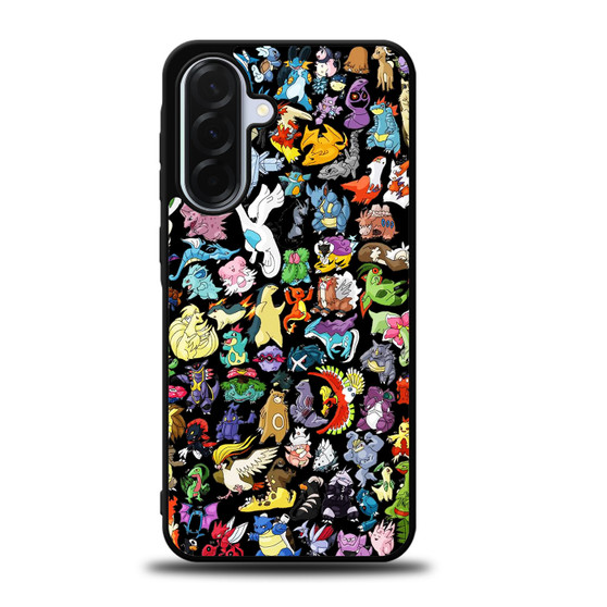 Pokemon collage 1 Samsung Galaxy A36 5G Case