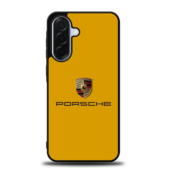 Porsche yellow Samsung Galaxy A36 5G Case