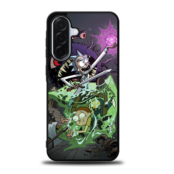 Rick And Mortys Dungeons & Dragons Samsung Galaxy A36 5G Case