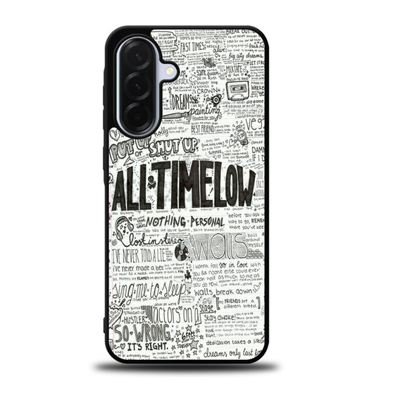 All Time Low Lyrics Samsung Galaxy A36 5G Case