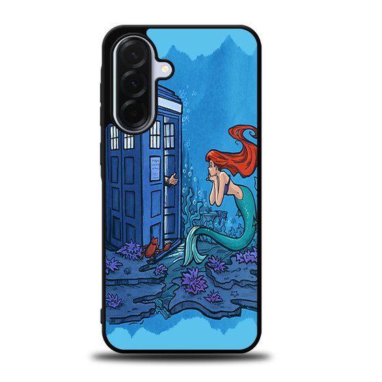 Ariel Mermaid Tardis Samsung Galaxy A36 5G Case